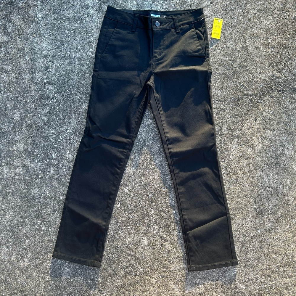 NWT Boy’s Dickie’s Style Chino Pants RSQ Brand From Tilly’s Size 10 Slim